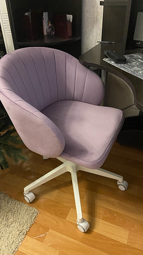 Компьютерное кресло Пард экокожа белый фото покупателя 244