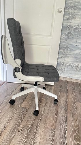 Компьютерное кресло Elga gray / white фото покупателя 13