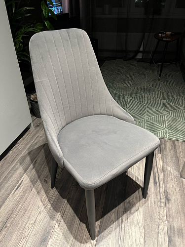 Стул на металлокаркасе Kora beige / black фото покупателя 130