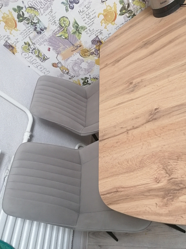 Комплект стульев Седа К 4 шт латте / черный фото покупателя 54