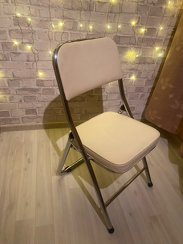 Стул Chair раскладной бежевый фото покупателя 40