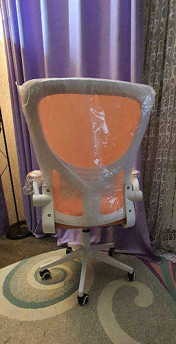 Компьютерное кресло Konfi light gray / white фото покупателя 120