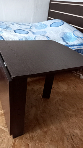 Стол-книжка СтК6 венге / дуб молочный высота 54 см фото покупателя 5