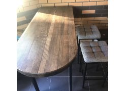 Барный стул Лофт кожзам d1 / черный матовый фото покупателя 270