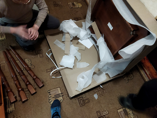 Деревянный стол Комплимент / махагон фото покупателя 1