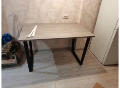 Стол Лота Лофт 120 25 мм сабия / черный матовый фото покупателя 982