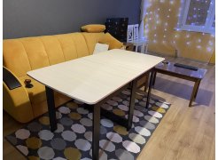 Стол книжка СтК4 дуб сонома / белый фото покупателя 15