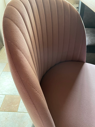 Стул на металлокаркасе Gabi 1 темно-серый / черный фото покупателя 341