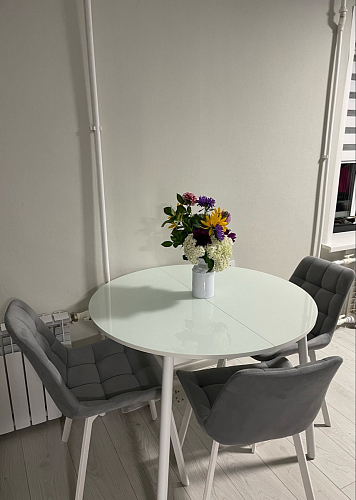 Стул на металлокаркасе Челси бирюзовый / черный фото покупателя 199