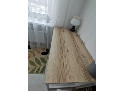 Письменный стол Леон Лофт дуб делано темный / черный матовый фото покупателя 62