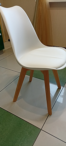 Деревянный стул Bonuss темно-серый / черное сидение / черный фото покупателя 71