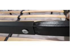 Односпальная кровать Фади 80х200 черная фото покупателя 904