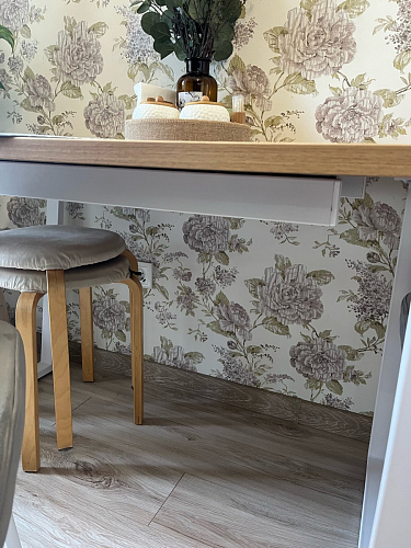 Стол раскладной Лота Лофт 120 25 мм юта / черный матовый фото покупателя 291