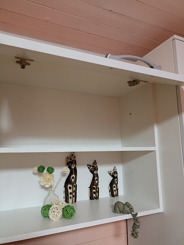 Готовая гостиная Бертелена белое дерево / белое дерево фото покупателя 125