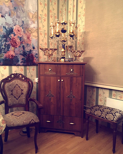 Банкетка Беттино белый / бежевый фото покупателя 11