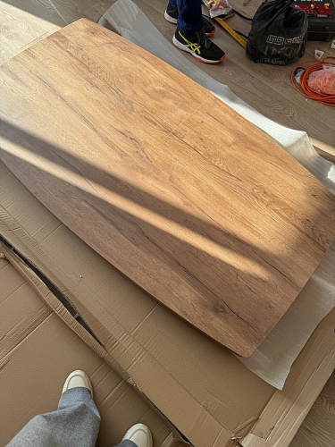 Стол на тумбе Эудес черный фото покупателя 3