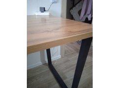 Стол Лота Лофт 120 25 мм сабия / черный матовый фото покупателя 676