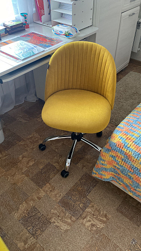 Компьютерное кресло Melody молочное фото покупателя 122