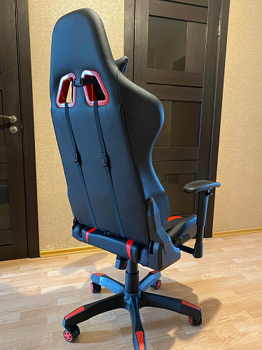 Компьютерное кресло Blok red / black фото покупателя 27