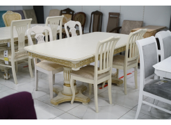 Деревянный стол Морнит 180(240)х100 орех темный / орех из шоурума 4