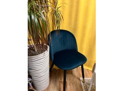 Стул на металлокаркасе Gabi 1 бежевый / черный с серебряными наконечниками фото покупателя 201