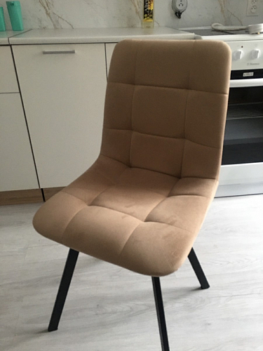 Стул на металлокаркасе Чилли синий / белый фото покупателя 1059