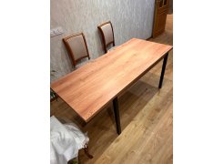 Стол Оригон файерстоун / черный матовый фото покупателя 28