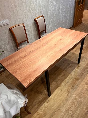 Стол Оригон сонома / черный матовый фото покупателя 28