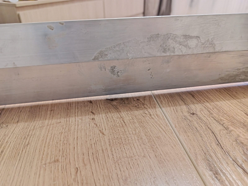 Стол Лота Лофт 120 32 мм бетон / черный матовый фото покупателя 508