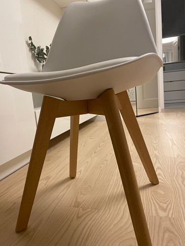 Деревянный стул Bonuss black / black фото покупателя 87