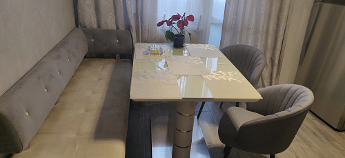 Стул на металлокаркасе Бэнбу velutto 49 / черный фото покупателя 9