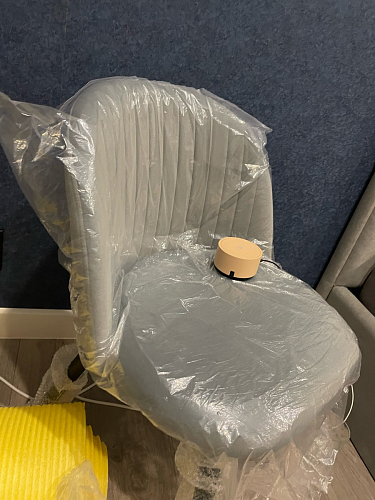 Стул на металлокаркасе Gabi latte / gold / black фото покупателя 526