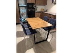 Стол Лота Лофт 140 25 мм юта / белый матовый фото покупателя 76