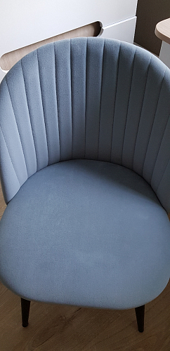 Стул на металлокаркасе Gabi green / black / silver фото покупателя 284