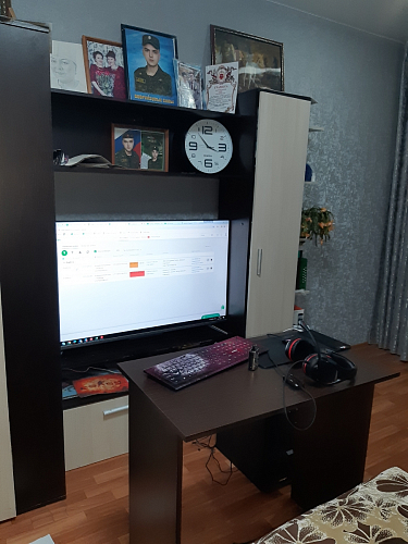 Стол письменный Kiwi белый - Уцененный экземпляр фото покупателя 79