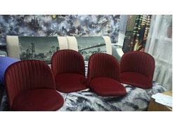 Стул на металлокаркасе Gabi green / black фото покупателя 112