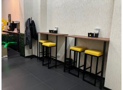 Барная стойка Дилан Лофт 120х60х90 бетон фото покупателя 201