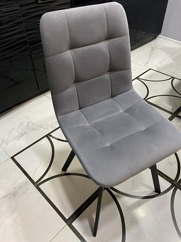 Стул на металлокаркасе Чилли К кирпичный / черный фото покупателя 41