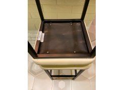 Барный стул Лофт кожзам темно-серый / черный матовый фото покупателя 51