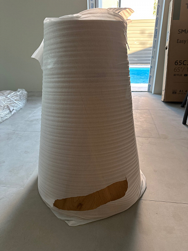 Стол Huge 120х75 white / brown фото покупателя 12