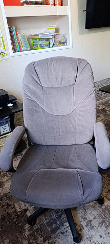 Компьютерное кресло Comfort Lux/Комфорт Люкс серый фото покупателя 119