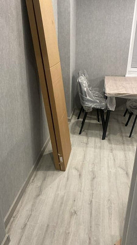 Обеденная группа Эделин темно-серый / бетон / черный матовый фото покупателя 19