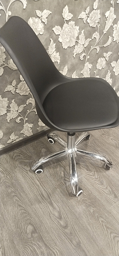 Компьютерное кресло Kolin с подушкой clear / white фото покупателя 383