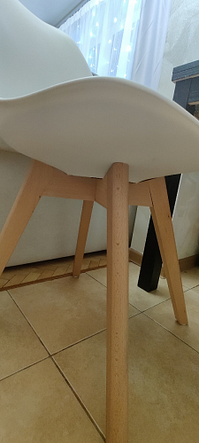 Деревянный стул Bonuss dark gray / black фото покупателя 75