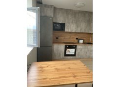 Стол Лота Лофт 140 25 мм черный матовый / бетон фото покупателя 817