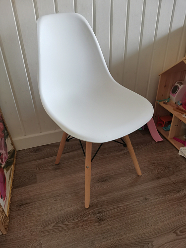 Пластиковый стул Eames PC-015 серый фото покупателя 325