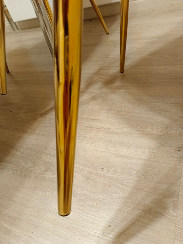 Стул на металлокаркасе Dabl wine red фото покупателя 103