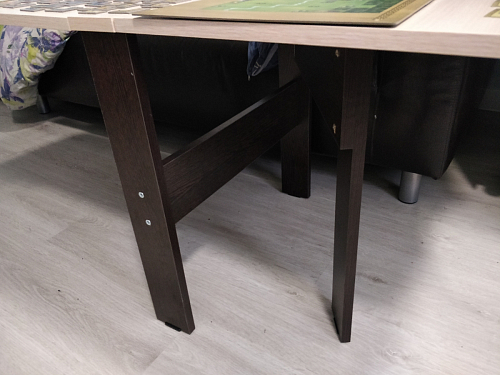 Стол-книжка СтК6 венге высота 54 см фото покупателя 104