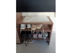 Обувница 550 открытая венге linum фото покупателя 1