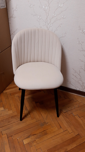 Стул на металлокаркасе Gabi-1 wine red / black фото покупателя 882